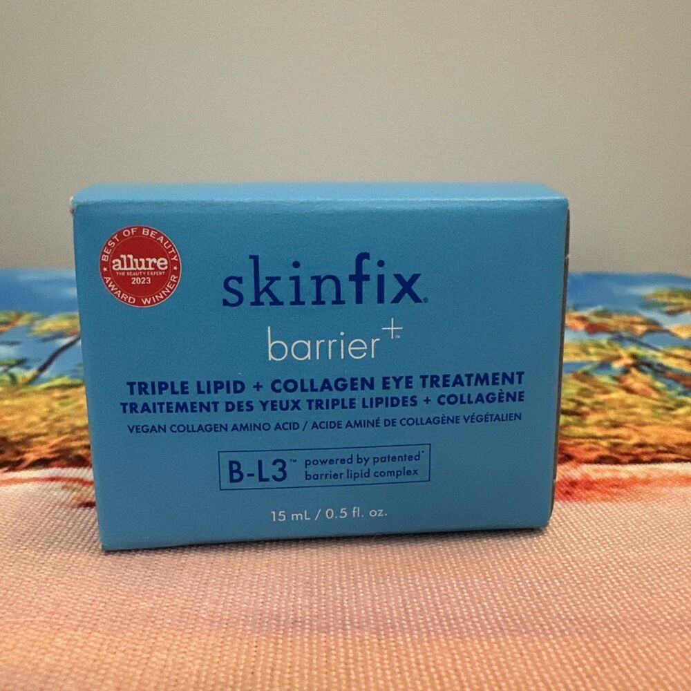 Skinfix Barrier Triple Lipid + Collagen Eye Treatment  0.5 fl. oz/ 15 mL NIB